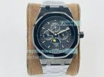 Swiss Audemars Piguet Royal Oak 26606 Replica Watch Black Moonphase Watch